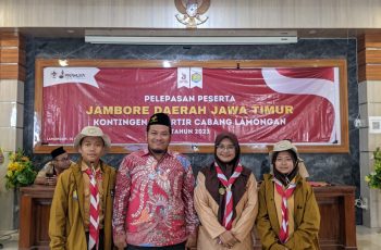 SMP Cahaya Quran Babat Kirim Dua Peserta Jambore Daerah Jawa Timur