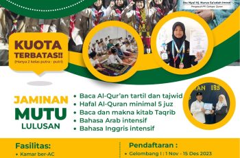 Pendaftaran Siswa Baru DIBUKA