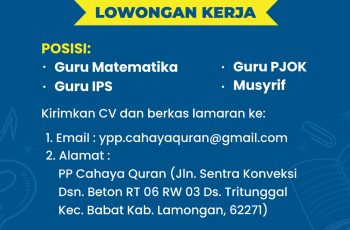 Loker Guru Matematika dan IPS