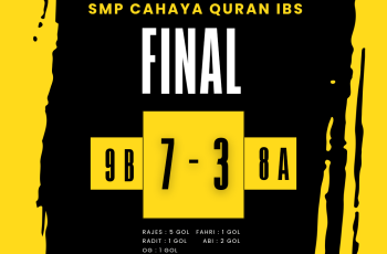 Kelas 9B Juara Futsal Edisi Tahun 2024