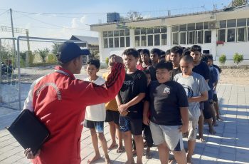 Latihan Perdana Tim Futsal SMP CQ
