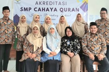 Asesor Terkejut dengan SMP Cahaya Quran Islamic Boarding