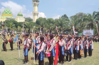 16 Pramuka SMP Cahaya Quran Lulus Pramuka Garuda