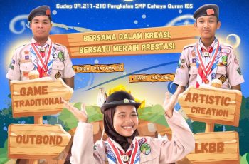 Peserta Kemah Cahaya Nusantara 3 Diberangkatkan
