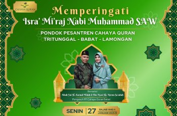 Pengasuh PP Cahaya Quran Berpesan Menjaga Sholat dan Meningkatkan Akhlak Mulia